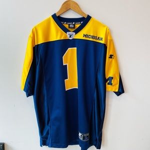 Vintage University Of Michigan Starter Jersey